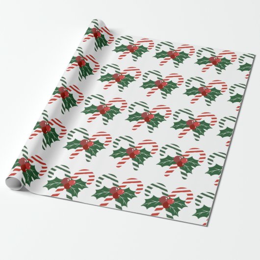 Kandrietpapier voor kerstmarinesap cadeaupapier (Uitgerold)