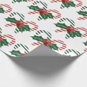 Kandrietpapier voor kerstmarinesap cadeaupapier (Hoek)