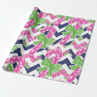 Kandrietpapier voor kerstmarinesap cadeaupapier