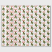 Kandrietpijn met String Bow Cadeaupapier (Vlak)