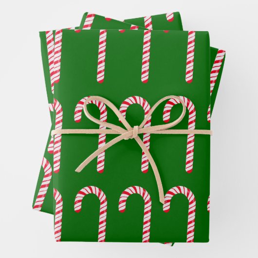 Kandrietrietpapiervaten, set van 3 inpakpapier vel (In situ)