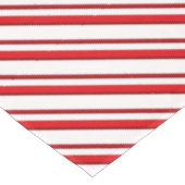 Kandrietstrips, Peppermint Red en White Tafelkleed (Gekanteld)