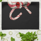 Kandrietsuiker kersthanddoek theedoek (Gevouwen)