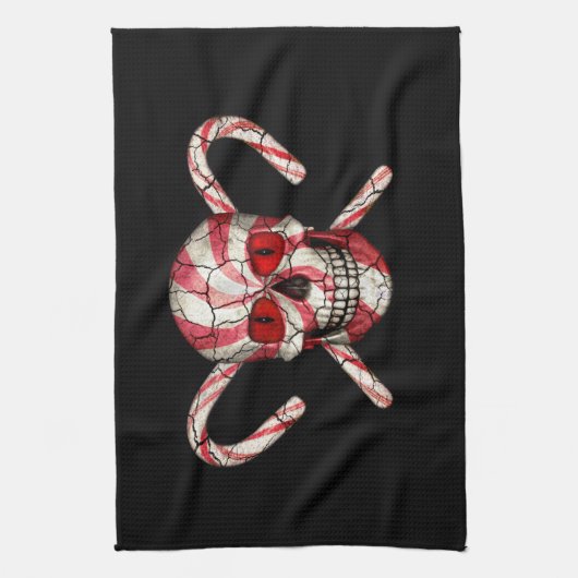 Kandrietsuiker kersthanddoek theedoek (Verticaal)