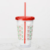 Kandrietsuikerstroop/pepermuntzige acryldroogtromm acryl drinkbeker (Rechts)