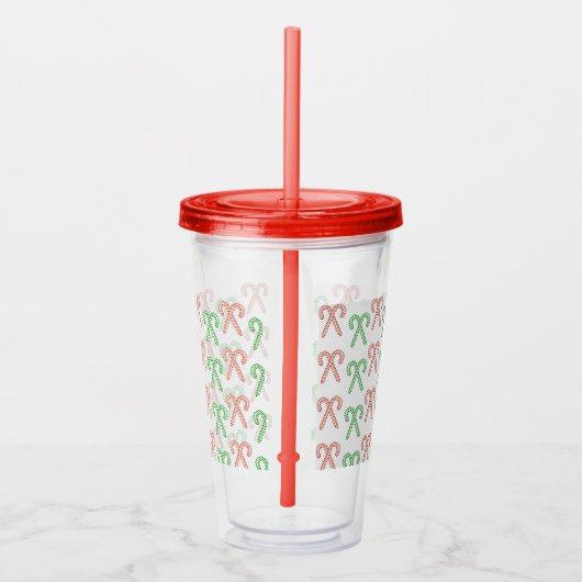 Kandrietsuikerstroop/pepermuntzige acryldroogtromm acryl drinkbeker (Rechts)