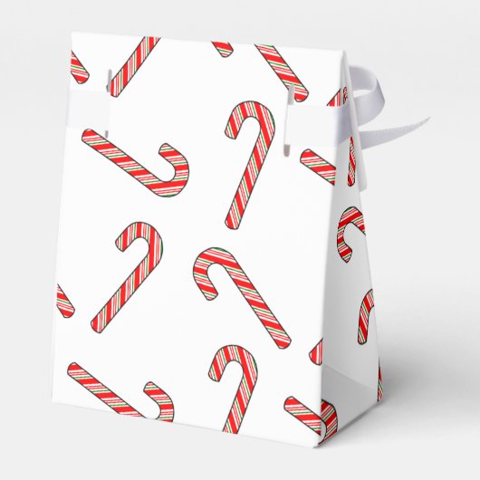 Kandriettekening in rood-groen wit bedankdoosjes (Achterkant)