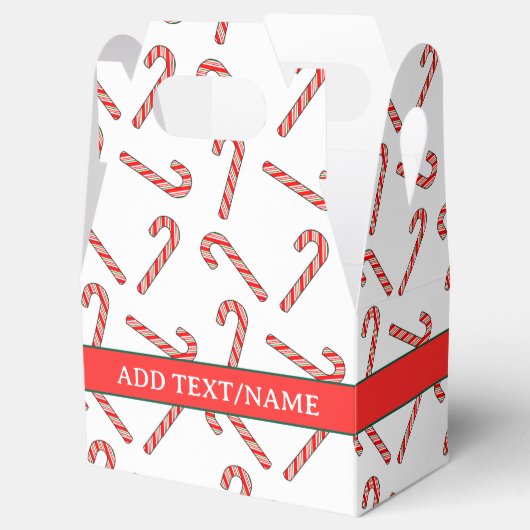 Kandriettekening in rood-groen wit bedankdoosjes (Geopend)