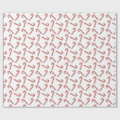 Kandriettekening in rood-groen wit cadeaupapier (Vlak)