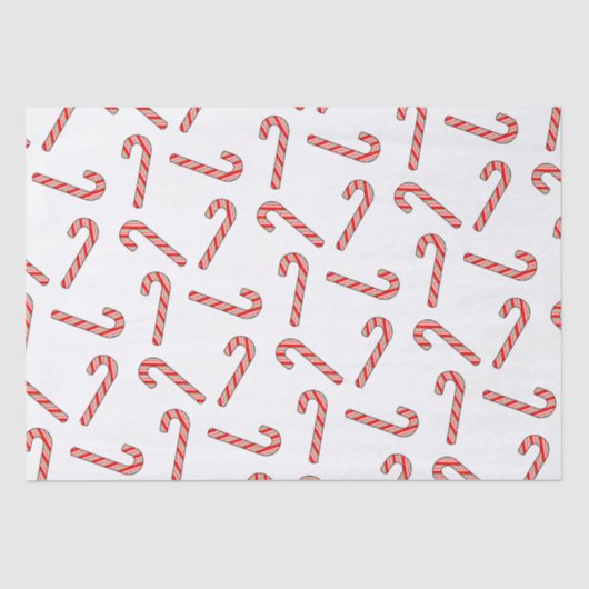 Kandriettekening in rood-groen wit tissuepapier (Voorkant)