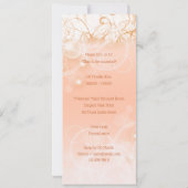 Kandroesroos met kerstblaaslicht kaart (Achterkant)