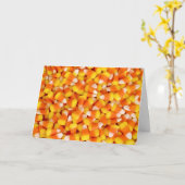 Kandy Korn Halloween Kaart (Gele Bloem)