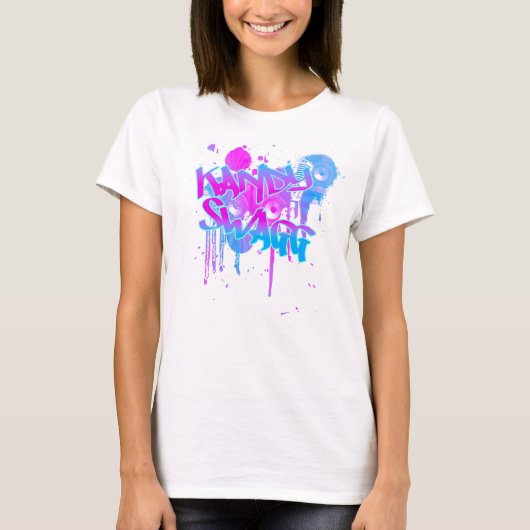 Kandy Swagg Hip Hop T-shirt (Voorkant)