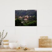 Kandy tempel, Sri Lanka Poster (Keuken)