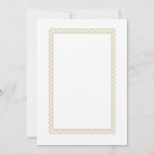 Kandycane bewaart de Datum Uitnodiging/Aankondigin Kaart (Achterkant)