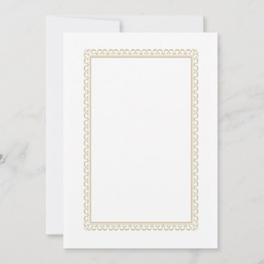 Kandycane bewaart de Datum Uitnodiging/Aankondigin Kaart (Achterkant)