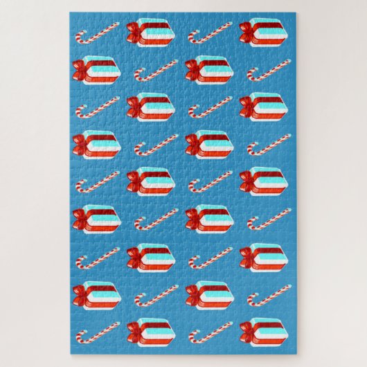 Kandycane Kerstpuzzle 1.014 stuks Legpuzzel (Verticaal)