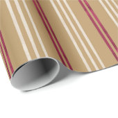 Kandycane Starfish, Hawaiian Style Kerstmis Cadeaupapier (Rol Hoek)