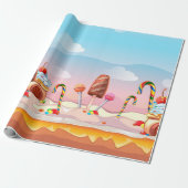Kandyland — Verpakkingspapier Cadeaupapier (Uitgerold)