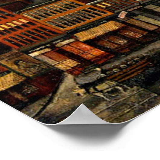 Kane - Vanuit mijn studio raam Poster (Hoek)