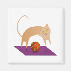 Kaneel Cat Magneet