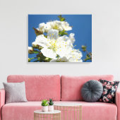 Kaneel Fijn Kunst Panelen Kersenbloesem Bomen Canvas Afdruk (Insitu (Woonkamer))