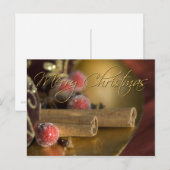 Kaneel · Kerst Briefkaart (Voorkant / Achterkant)