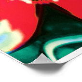 Kaneel Kinestetische Collage Kaleidoscoop Poster (Hoek)