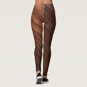 Kaneel kleur leggings (Achterkant)