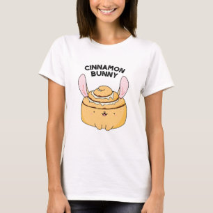 Kaneel Konijn Grappige Kaneelbrood Woordspeling T-shirt