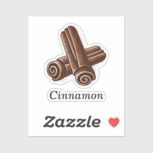 Kaneel Kruiden Kaars Lichaam Sticker
