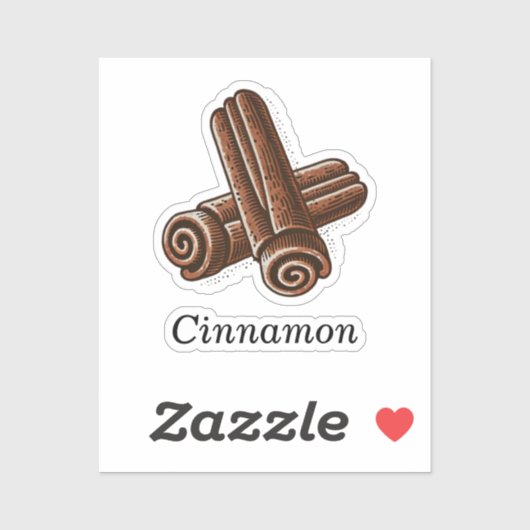 Kaneel Kruiden Kaars Lichaam Sticker (Vel)