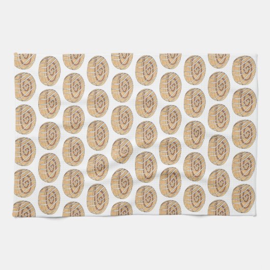 Kaneel Roll Bun Gebak Bakkerij Ontbijt Voedsel Theedoek (Horizontaal)