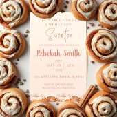 Kaneel Roll Douche Uitnodiging