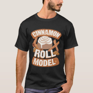 Kaneel Roll Model Spice Lover Baker T-shirt