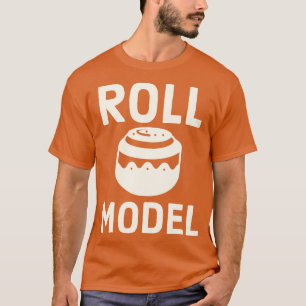 Kaneel Roll Model voor Meisjes Gebak Chef T-shirt