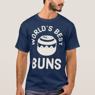 Kaneel Roll Pastry Chef Worlds Beste broodjes voor T-shirt