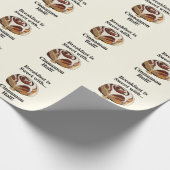Kaneel Rolls Sweet Bun Pastry Cadeaupapier (Hoek)
