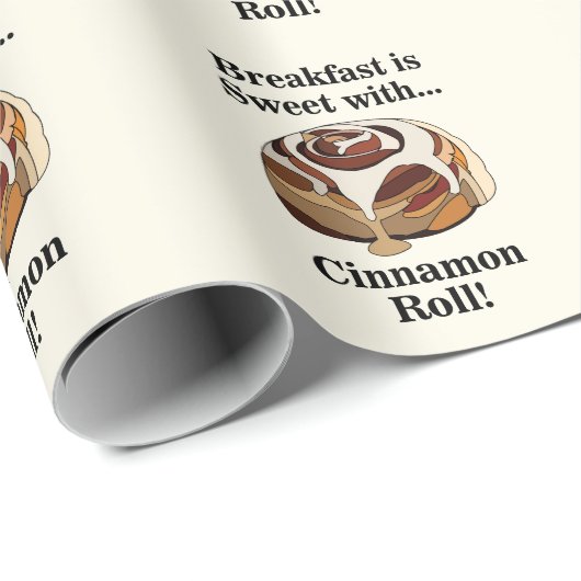 Kaneel Rolls Sweet Bun Pastry Cadeaupapier (Rol Hoek)