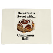 Kaneel Rolls Sweet Bun Pastry Groot Cadeauzakje (Voorkant)