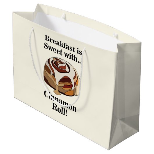 Kaneel Rolls Sweet Bun Pastry Groot Cadeauzakje (Achterkant Gekanteld)