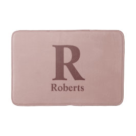 Kaneel Roos Initiaal/Voornaam/Familienaam Badmat