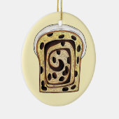 kaneel rozijn brood bakken broodbereiding keramisch ornament (Rechts)