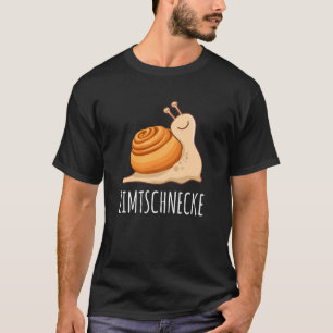 Kaneel Slakken Ontwerp, cannelbulle gifflar Suiker T-shirt