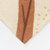 Kaneel Wervelt Gezellig Seizoen - Herfst Fleece Deken (Hoek)