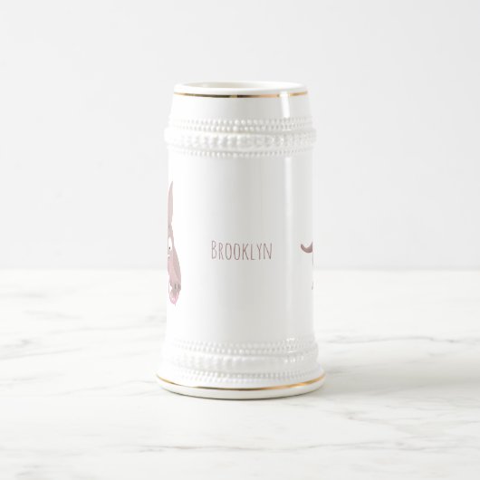 Kaneelaarvark cartoon bierpul (Center)