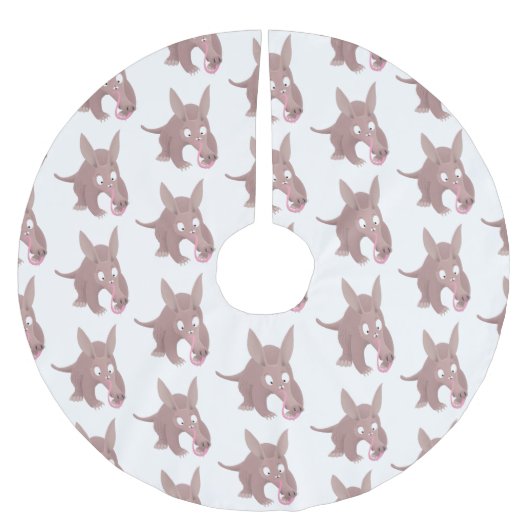 Kaneelaarvark cartoon kerstboom rok (Voorkant)