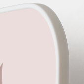 Kaneelaarvark cartoon pickleball paddle (Links Detail)