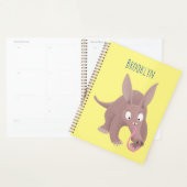 Kaneelaarvark cartoon planner (Display)
