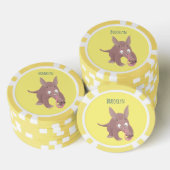 Kaneelaarvark cartoon poker chips (Opstapeling)